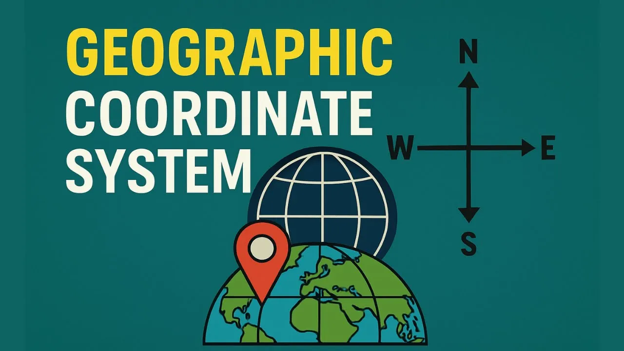 What is a Geographic Coordinate System #coordinatesystem #gis #mapping #arcgis #qgis #geography #wgs