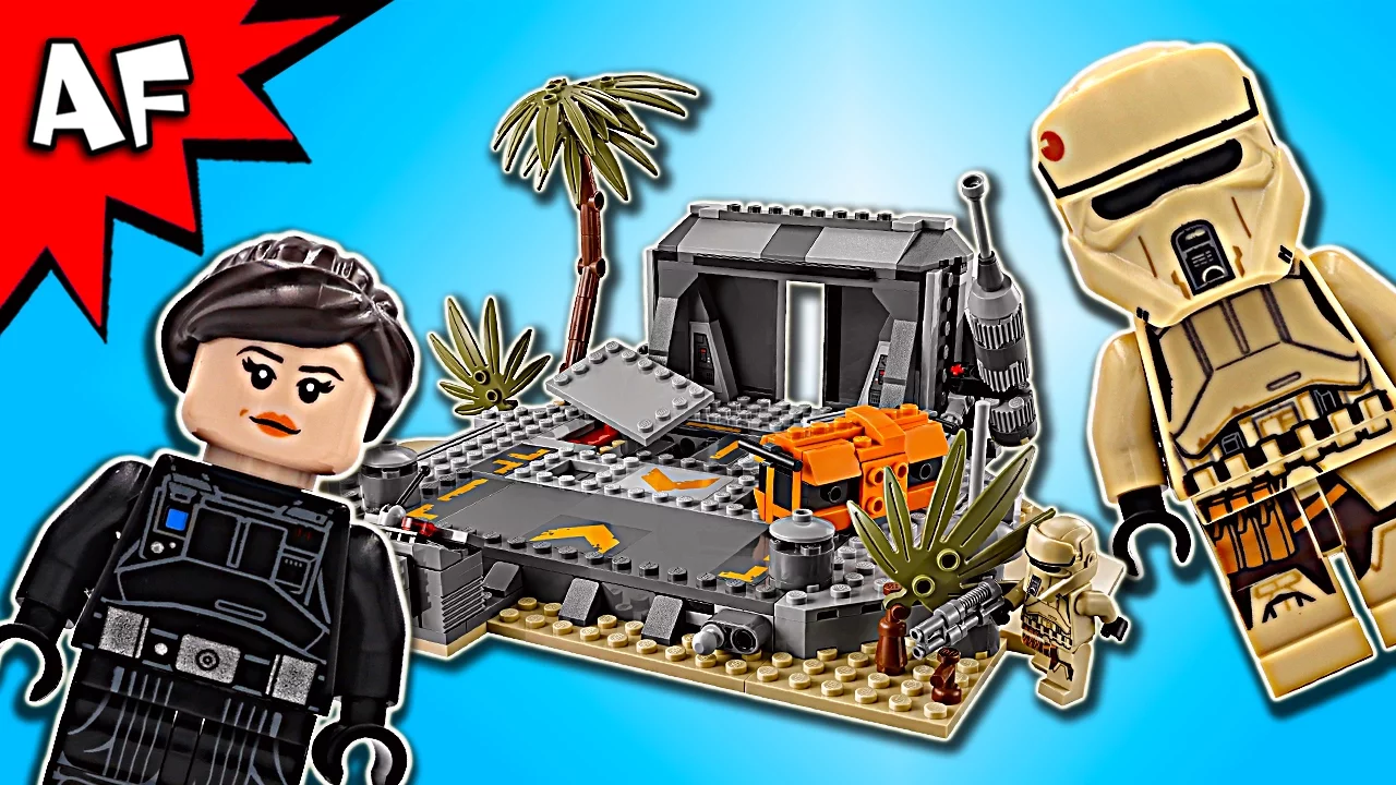 Lego Star Wars 75171 Battle on Scarif - Lego Speed Build. 