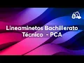 Lineaminetos Bachillerato Tecnico - PCA