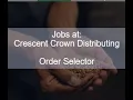 Job Order Selector at Crescent Crown Distributing