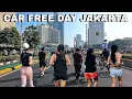 CAR FREE DAY JAKARTA DI TAHUN 2025 ! GAK DISANGKA MAKIN RAMAI DAN MERIAH ! | experience walk