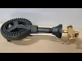 LPCAST-2 Two-Part Low Pressure Cast Iron Burner-Set Up and Use NEW IMPROVED MODEL