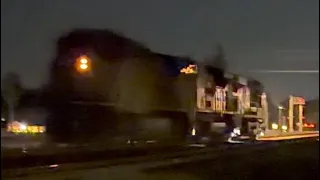 Trains at C St Galt Ca w Light Power 26