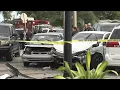 2 arrested after police chase ends in crash in Sunrise