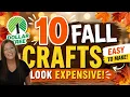 10 Dollar Tree Fall Crafts That Are Easy To Make But Look Expensive