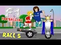 FOOTBALLER 1 Premier League Wacky Races David Luiz Red Watford 0-6 Man City