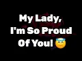 Download Lagu Regretting Dm to Df ❣️🤩 || My Lady, I'm So Proud Of You! 😇😍😗☺️😉😊 #loveletter 
