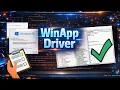 Automate Windows Apps Java WinAppDriver