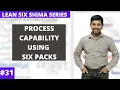 MiniTab SixPack Process Capability Analysis Normal with 3 Practical Example Zbench Zst Zlt