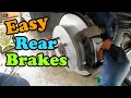 2009-2013 Subaru Forester Rear Brakes Pads and Rotors Replacement How To DIY