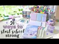 Top 20 hacks for preparing for back to school