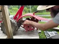 The Craftsman Rear Tine Garden Tiller Gets A New Tine Oil Seal