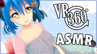 【ASMR】イヌ耳萌恵ちゃんをなでなでしてあげる動画【360度VR】