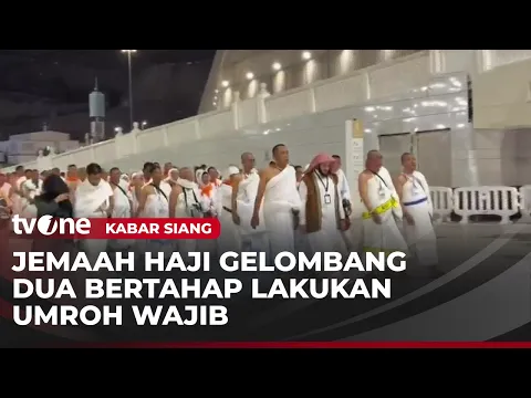 Jemaah Haji Indonesia Gelombang 2 Mulai Menjalankan Umroh Wajib
