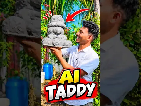 Aaj ghar me ai wali taddy bnaya βΊοΈ ll #shorts #minivlog #ashortaday #vlog #ai #funny