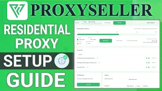 Proxy Seller Residential Proxies Tutorial How To Buy And Setup With Anti Detect Browser 