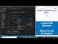 Conditional Rendering in React Tutorial for Beginners
