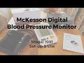 McKesson Digital Blood Pressure Monitor - Set-up Use