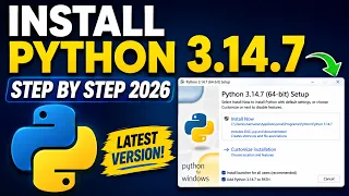 How to Install Python 3 14 7 Latest Version on Windows 11 2026 Step by Step