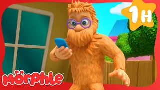 Daddy Is A Hairy Monster!  | 🔴 Morphle VS Orphle 🟢 | Fun Kids Cartoon