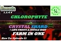 Terraria 1 3 4 4 HOW TO Build a Chlorophyte Crystal Shard Farm Episode 21
