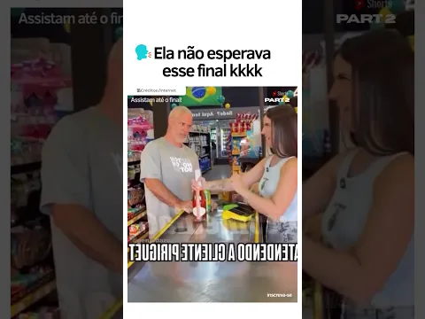 ELA NÃO ESPERVA ESSE FINAL KKKK #viralshort #humor