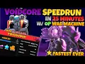 FASTEST EVER Voidcore in 25 Minutes W War Machine TDS