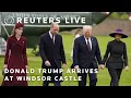 Download Lagu LIVE: US President Donald Trump arrives at Windsor Castle