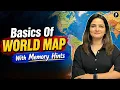 World Map Basics Latitudes Longitudes Continents Oceans GMT International Date Line