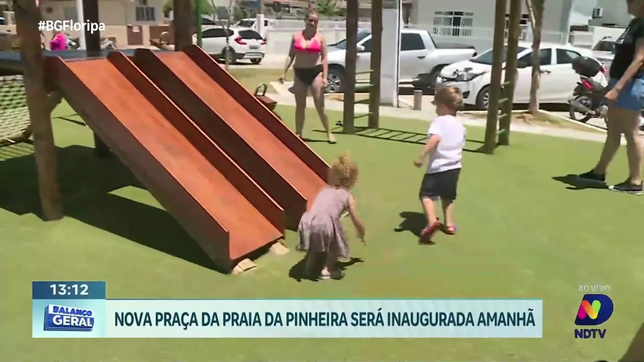 Inauguração da nova praça na Praia da Pinheira: um novo espaço para aproveitar o verão