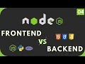 Node js Tutorial Frontend vs Backend Understanding the Basics