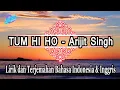 Download Lagu TUM HI HO - Arijit Singh (Lirik , Terjemahan Bahasa Indonesia \u0026 Inggris)