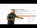 Function Header Comments