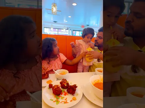 Dad Never Wants to Share His Food With Me, But My Little Sister Is So Sweet! 🥹❤️