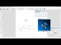 Drawing 3D Structures in Chemdraw Chemdraw 3D models 3D molecules Chemdraw