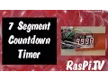 7-segment display countdown ticker on Raspberry Pi using Python