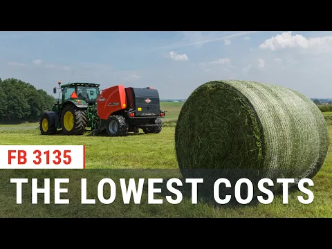 Boost the profitability of your company with Round Baler-Wrapper | FBP 3135 | KUHN