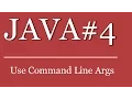 Java Tutorial - Use Command Line Parameters Arguments Args