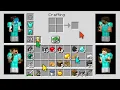 4 YouTubers Share 1 Inventory in Minecraft