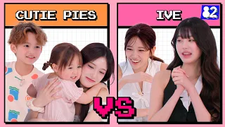 CC K-pop queens vs the cutest dance instructors ever COPY PASTE IVE