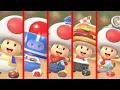 Mario Kart World All Costumes for Toad