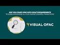 Visual OFAC lets you easily search OFAC watch lists