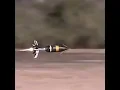 Missile creating shock waves