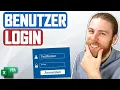 Login Form mit Benutzername und Passwort erstellen Excel VBA