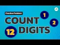 Count Digits School Practice Problem GeeksforGeeks School