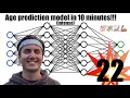 Coding a Deep Learning Age Prediction Model in 10 Minutes