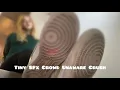 Tiny SFX Men Crowd Crush under Giantess Nike Air Force One Sneakers