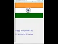 Indian Flag Program usnig Java Application By Veerendra Srivastava