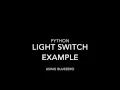 Python Bluezero light switch demo