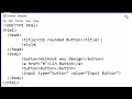 How to Create CSS Rounded Button Using Notepad